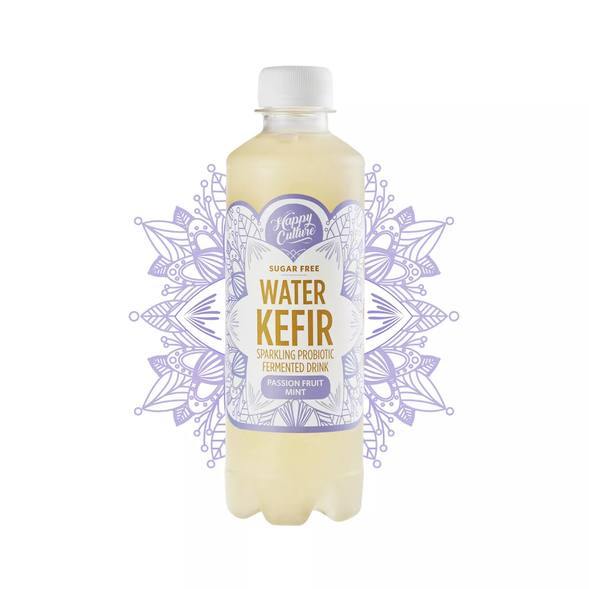 Water Kefir 330ml - Passion Fruit & Mint