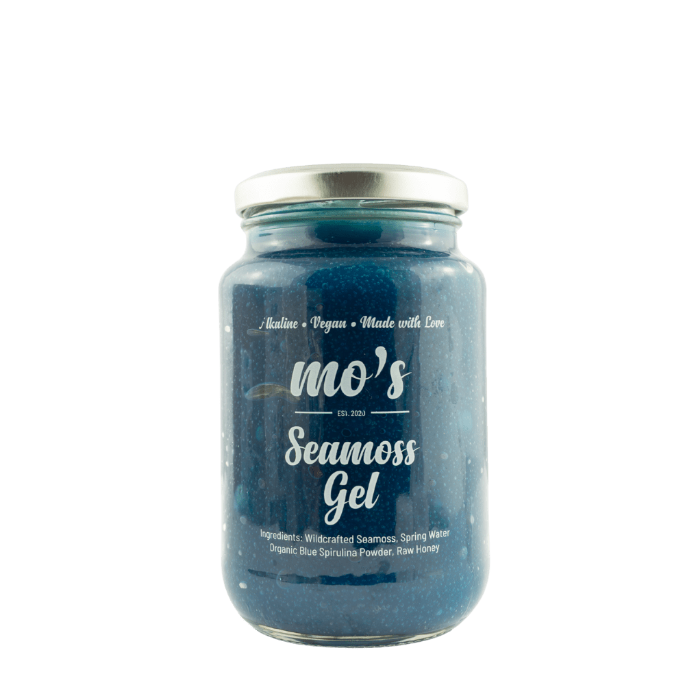 Sea Moss Gel - 375 ml - Blue Spirulina and Honey