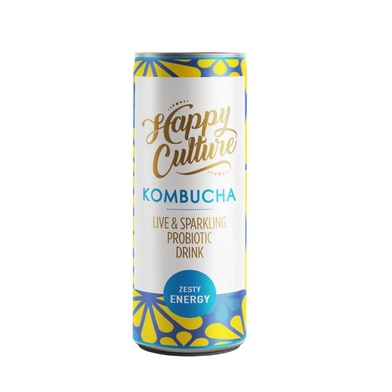Happy Culture - Zesty Energy Kombucha