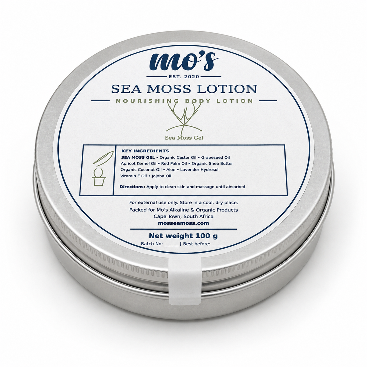 Mo's Seamoss Lotion - 100 ml