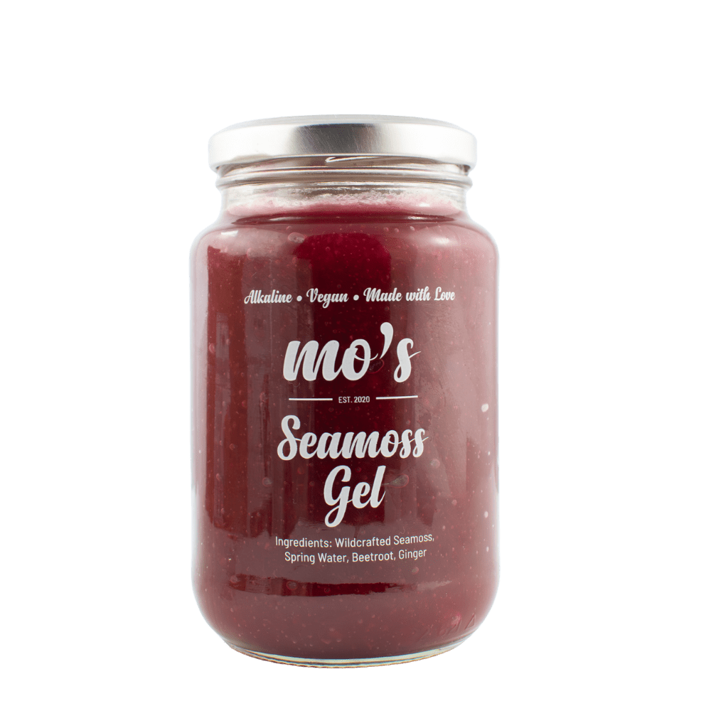 Seamoss Gel - 375 ml - Beetroot and Ginger – Mo's Alkaline