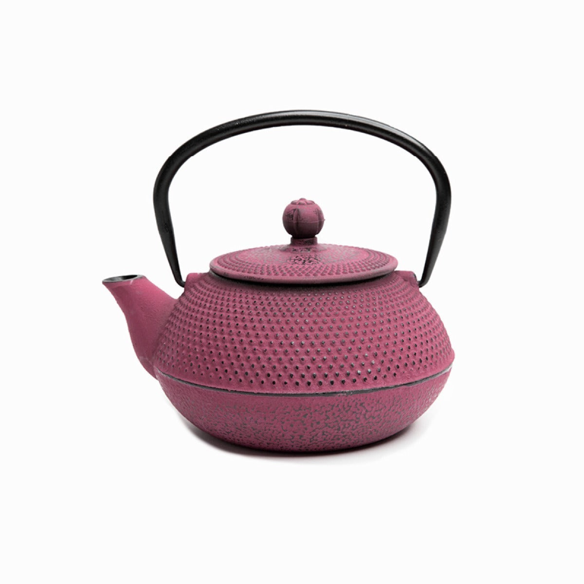 Cast Iron Teapot - Pink