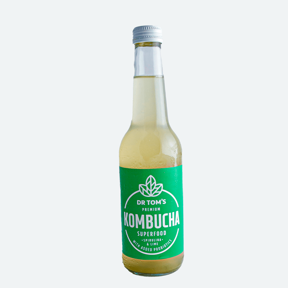 Kombucha 340ml - Spirulina & Lime