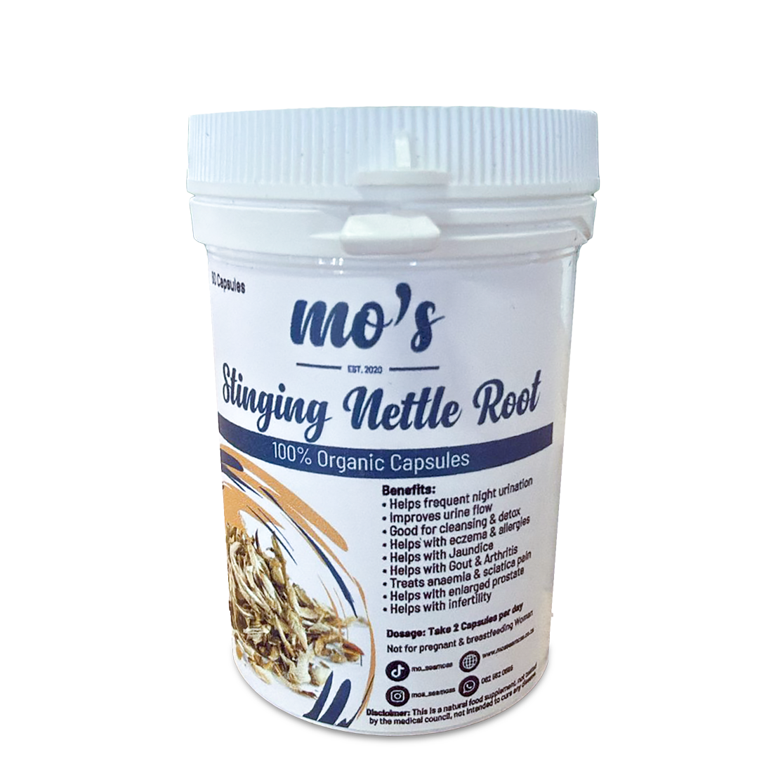 Stinging Nettle Root Capsules (60)