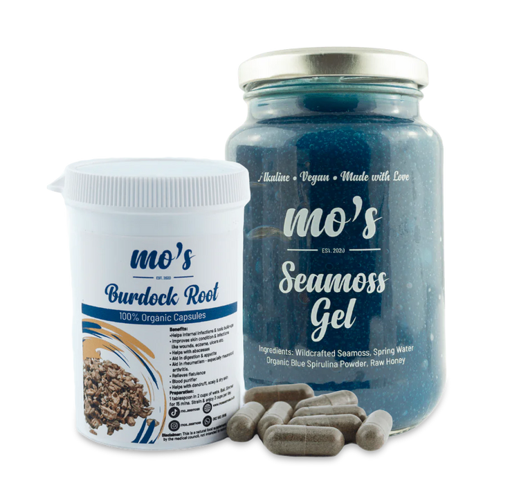 Seamoss Gel & Burdock Root Promo