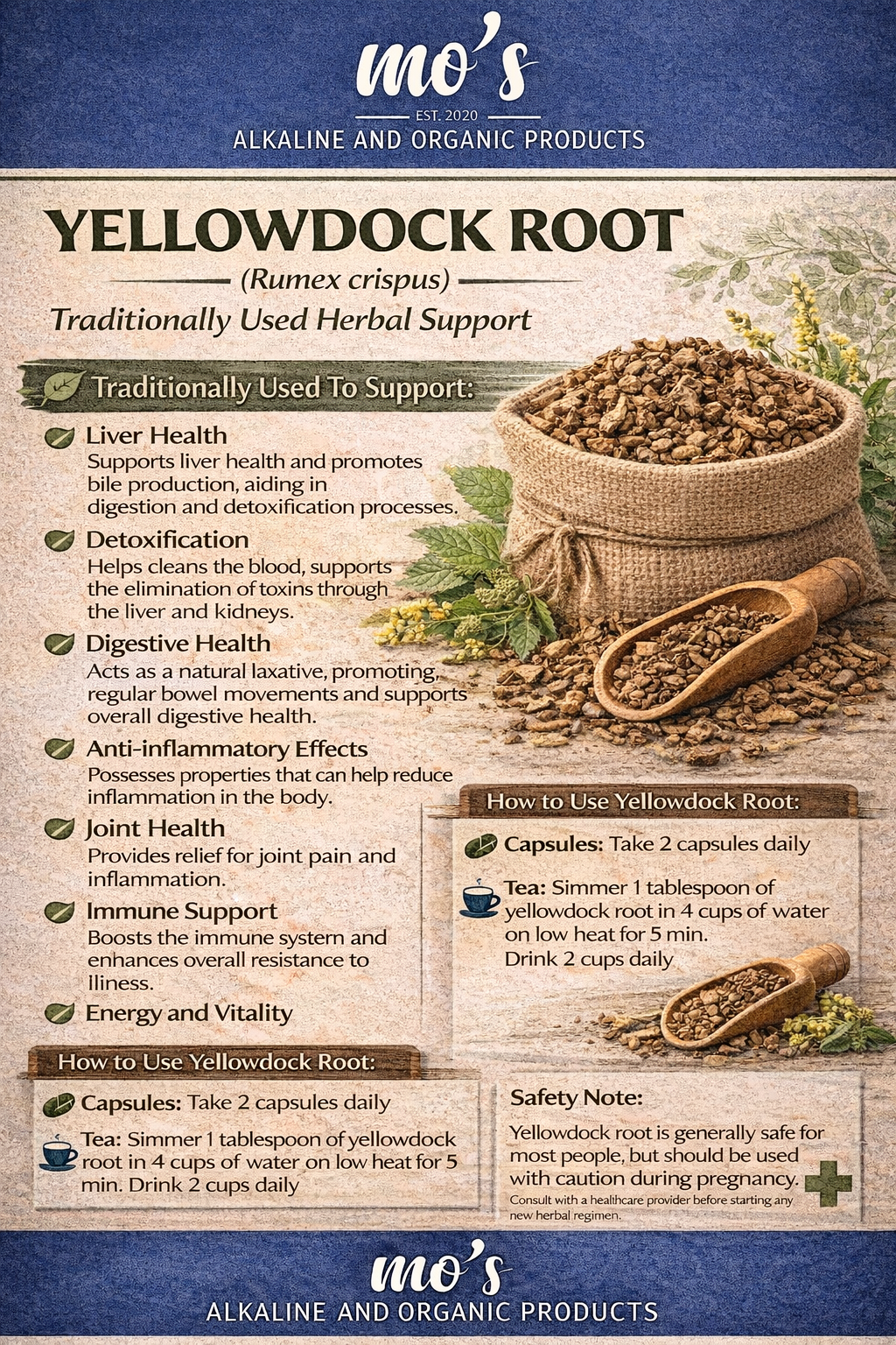 Yellow dock 100g