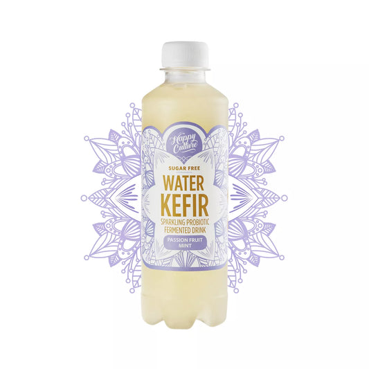 Water Kefir 330ml - Passion Fruit & Mint