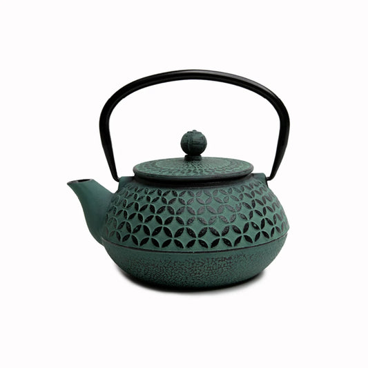 Cast Iron Teapot - Green