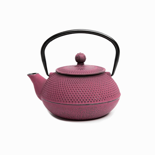 Cast Iron Teapot - Pink