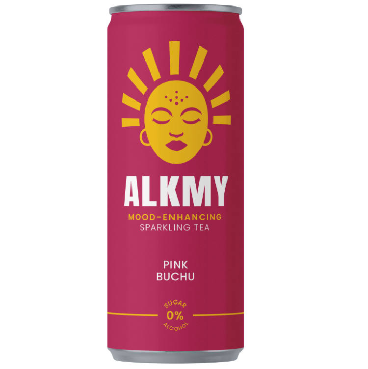 ALKMY Sparkling Tea - Pink Buchu