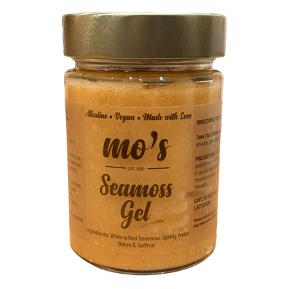 Mo's Limited Edition Sea Moss Gel – Dates & Saffron – Mo's