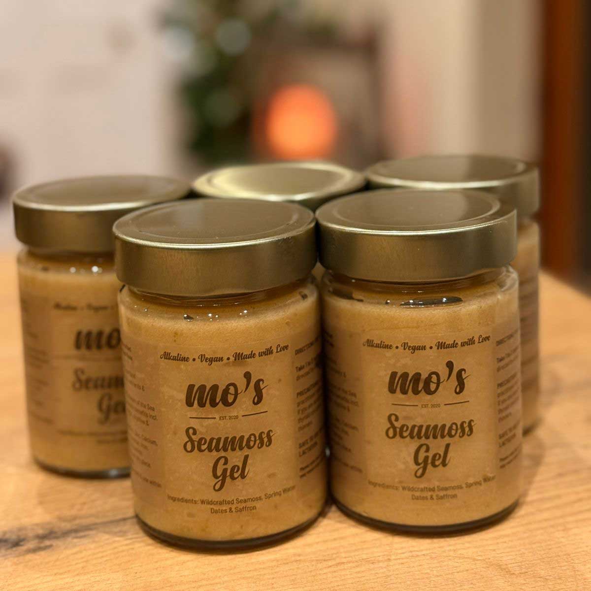 Mo's Limited Edition Sea Moss Gel – Dates & Saffron – Mo's